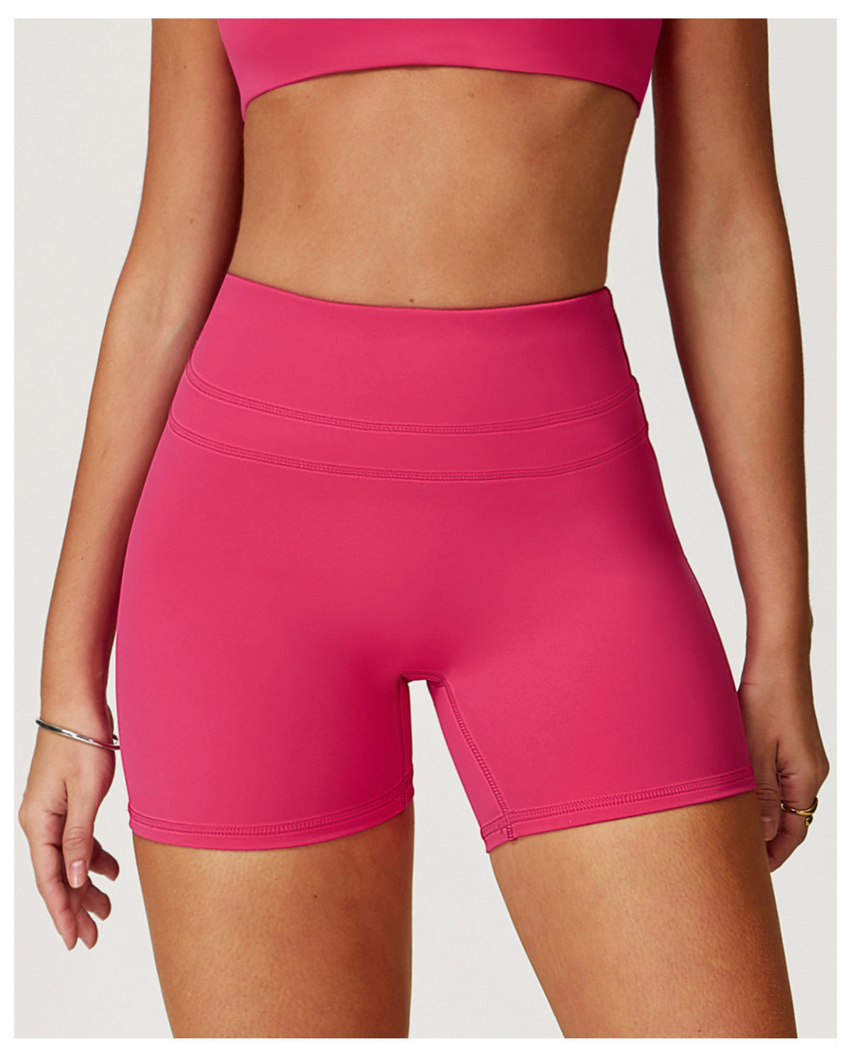 pink shorts
